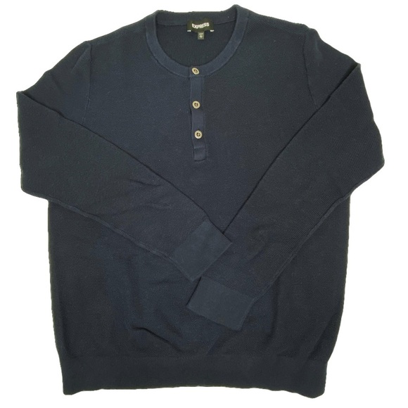 Express Pullover Crewneck Lightweight Sweater - Picture 1 of 5